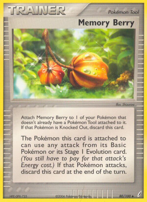 Memory Berry - 80/100 - EN
