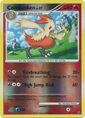 Combusken - 45/127 - Reverse Holo - EN