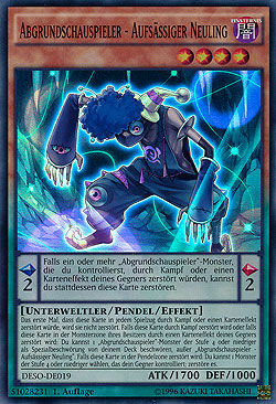 Abgrundschauspieler - Aufsässiger Neuling - Yu-Gi-Oh!
