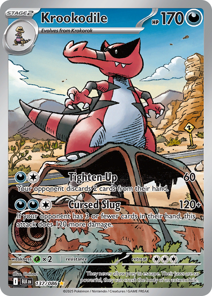 Krookodile - 137/086 - EN Krookodile - 137/086 - EN