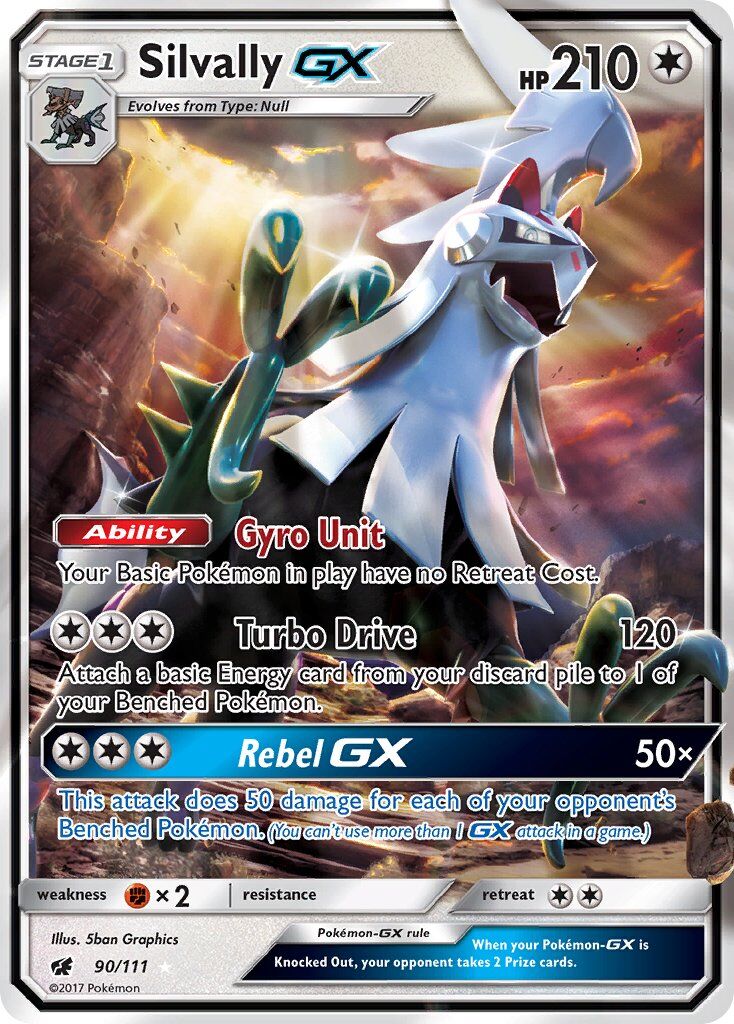 Silvally-GX - 90/111 - EN Silvally-GX - 90/111 - EN