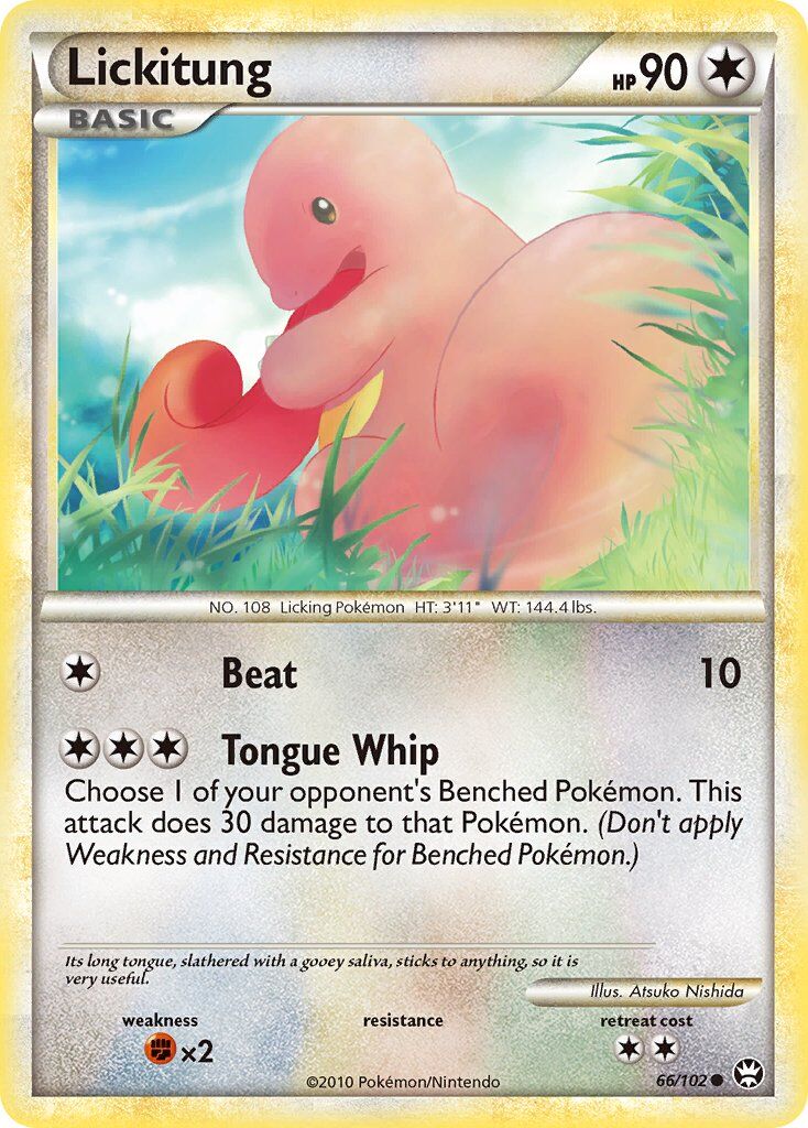 Lickitung - 66/103 - EN