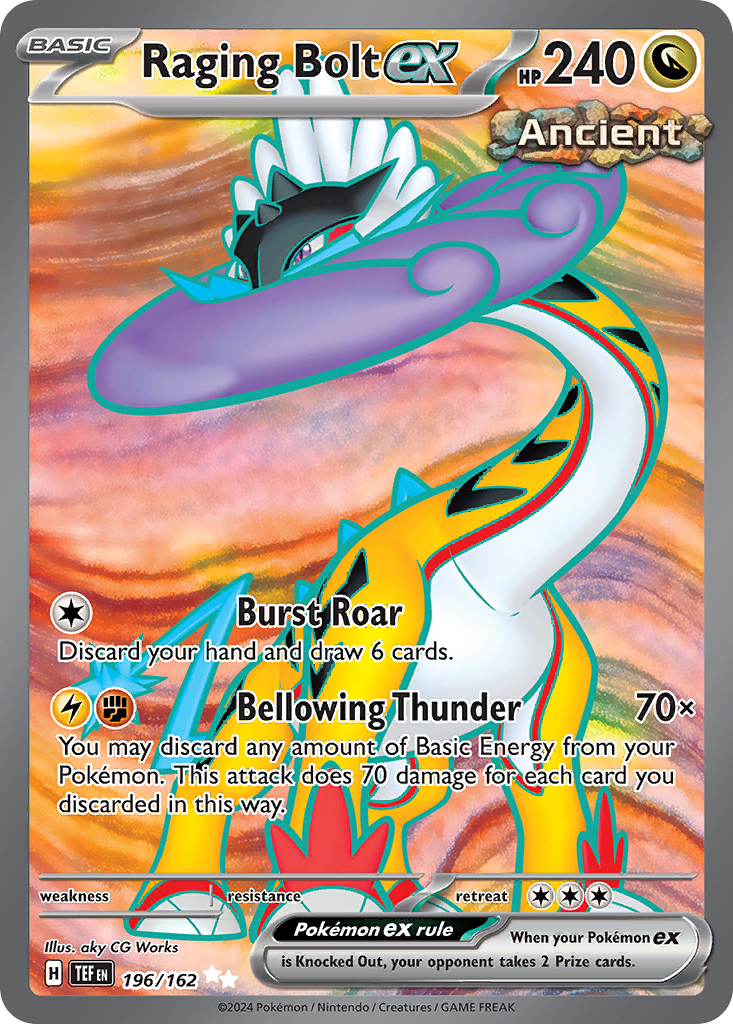 Raging Bolt ex - 196/162 - EN