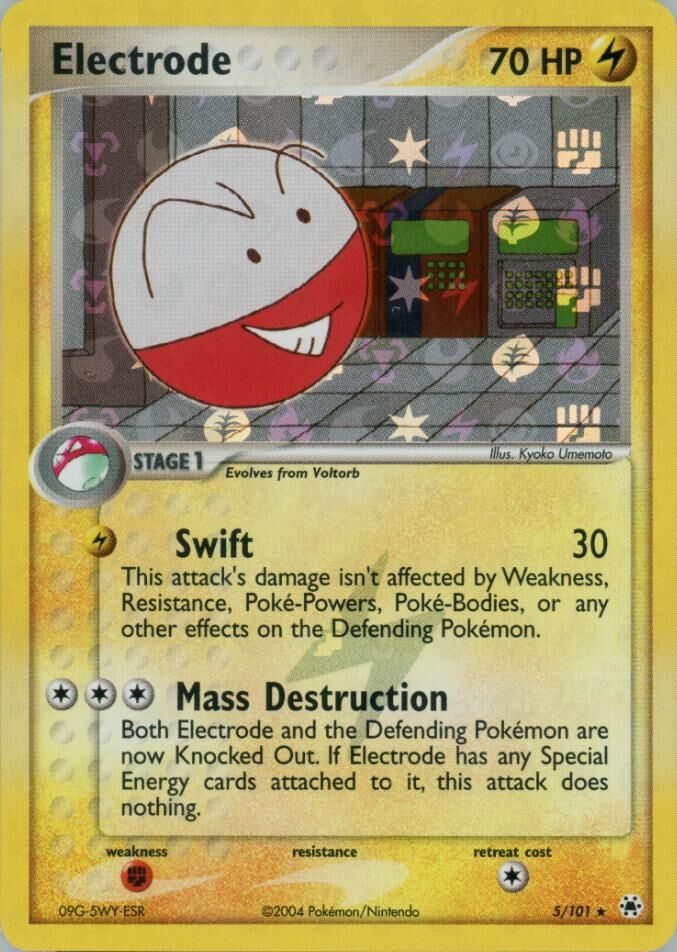 Electrode - 5/101 - Reverse Holo - EN