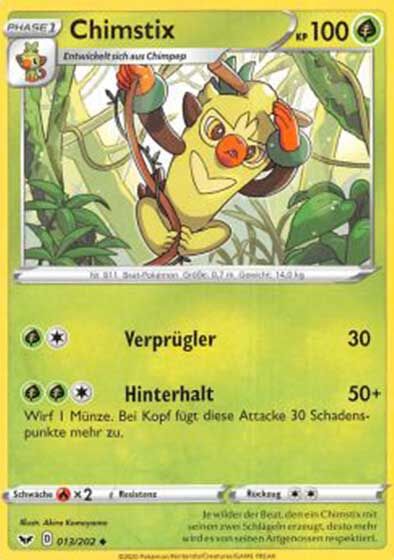 chimstix-sword-and-shield-013-202-pokemon-tcg Chimstix 013/202 - Pokémon TCG