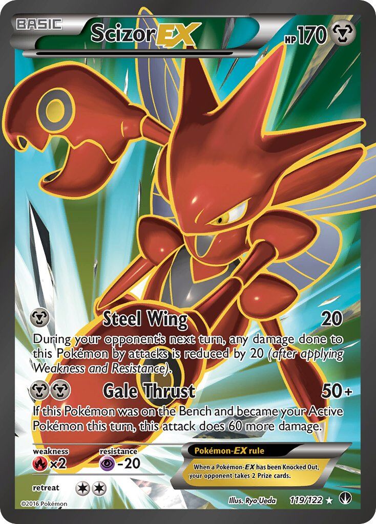Scizor-EX - 119/122 - EN Scizor-EX - 119/122 - EN