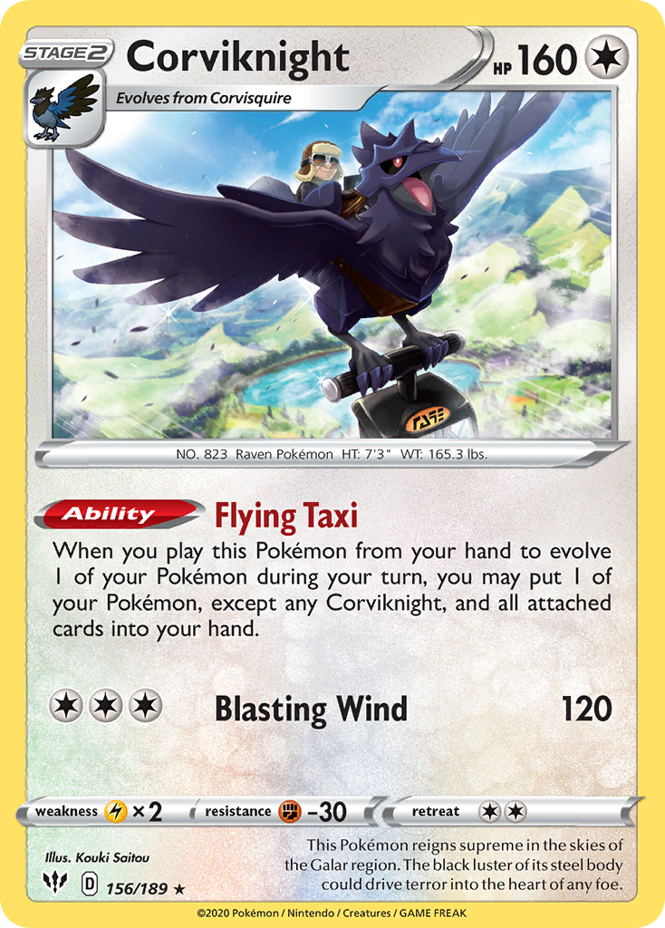 Corviknight - 156/189 - EN