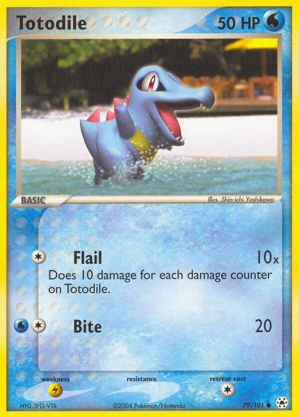 Totodile - 79/101 - EN Totodile - 79/101 - EN