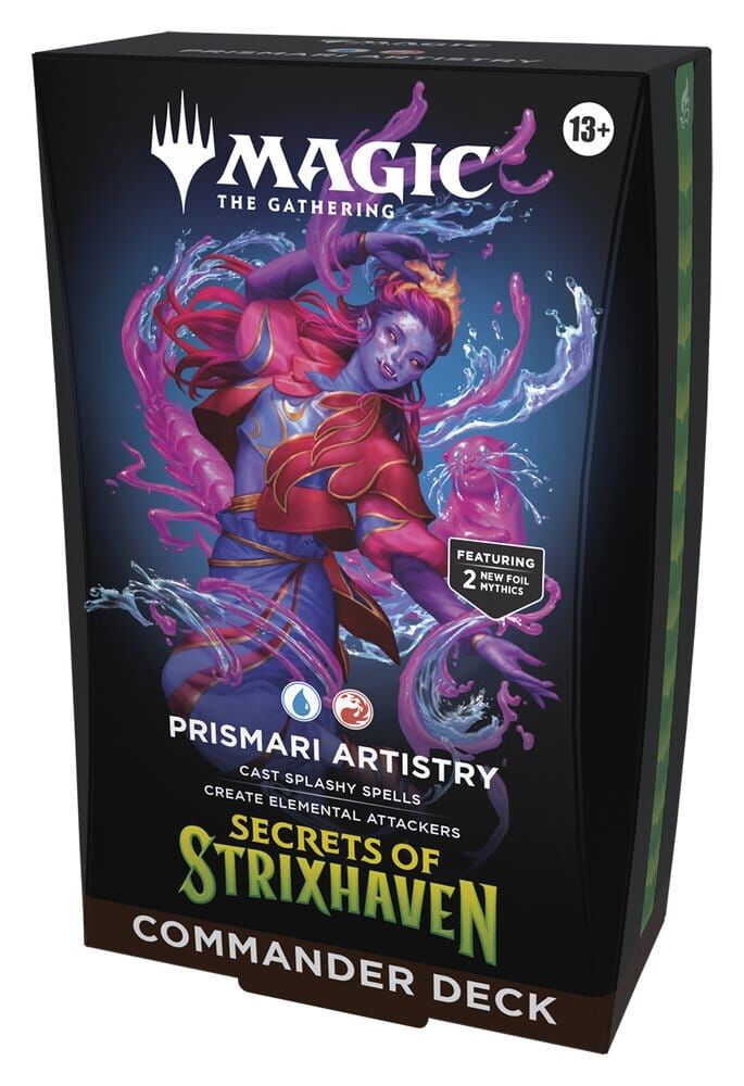Magic the Gathering Secrets of Strixhaven - Prismari Artistry Commander Deck - EN