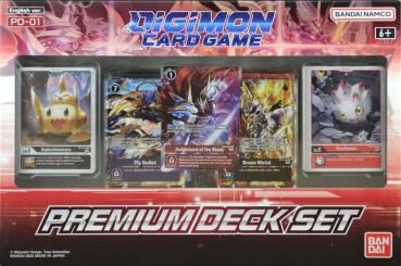 Premium Deck Set PD-01 - Digimon Card Game - EN 