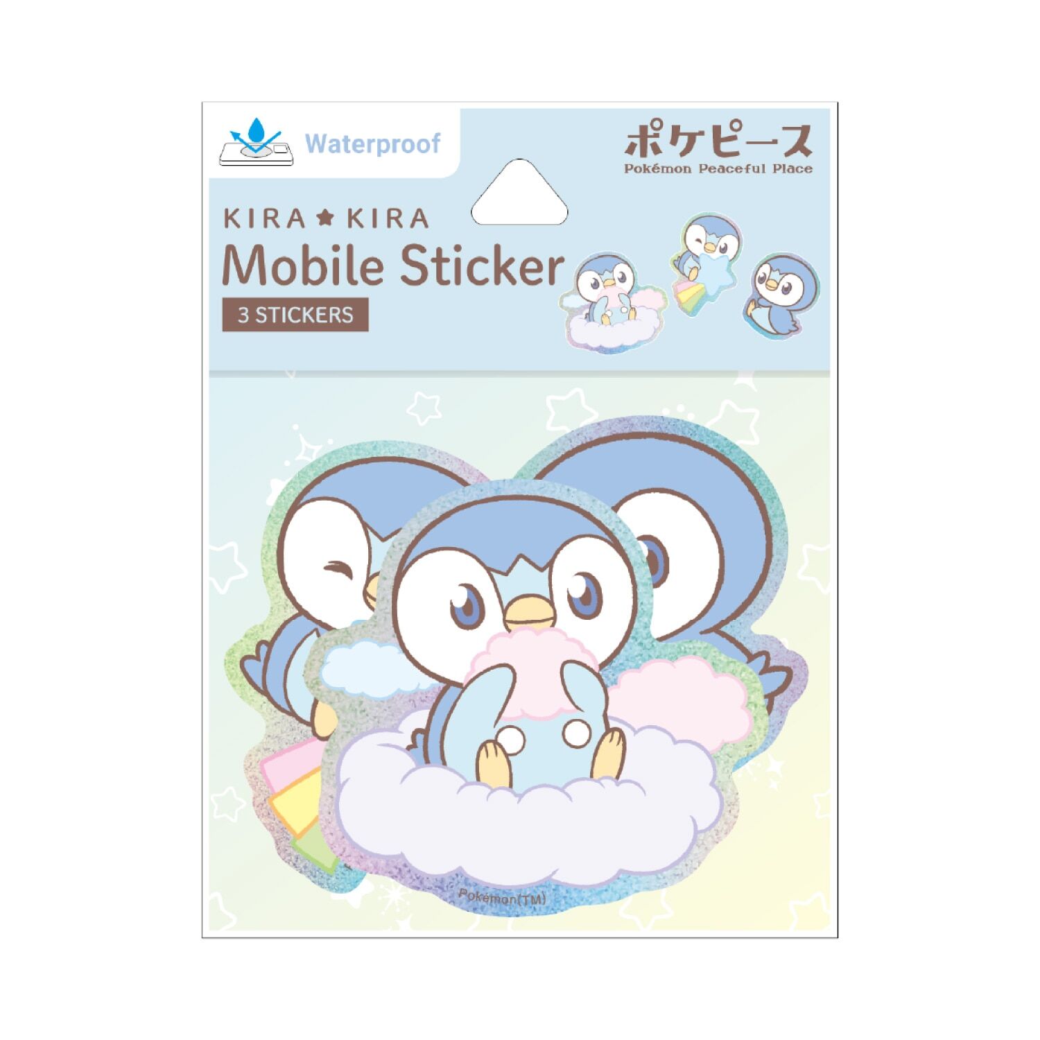 Pokepeace Mobile Sticker Piplup Pokepeace Mobile Sticker Piplup