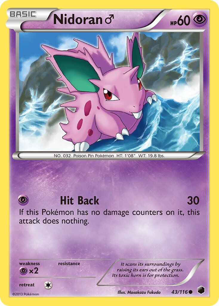 Nidoran Male - 43/116 - EN Nidoran Male - 43/116 - EN