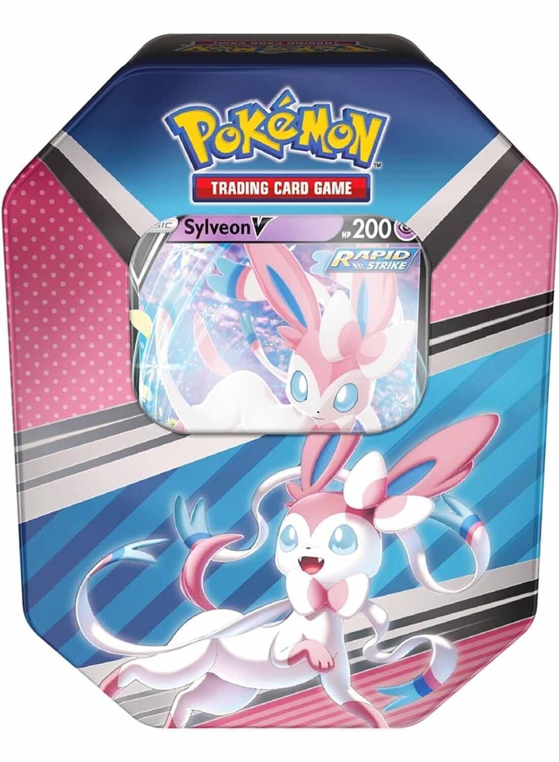 pokemon-eevee-evolutions-sylveon-tin-box-2022-en-1 Pokémon Eevee Evolutions Sylveon Tin Box 2022 - EN