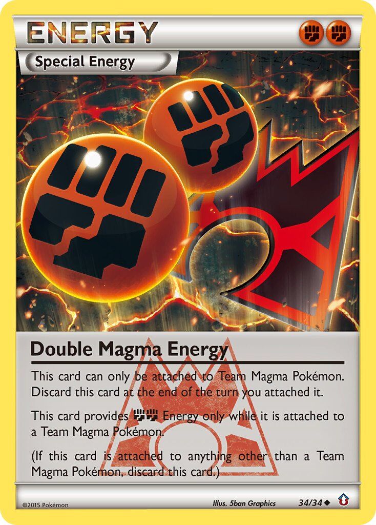 Double Magma Energy - 34/34 - EN Double Magma Energy - 34/34 - EN