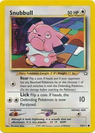 Snubbull - 74/111 - Unlimited - EN