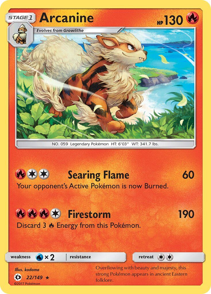 Arcanine - 22/149 - EN Arcanine - 22/149 - EN