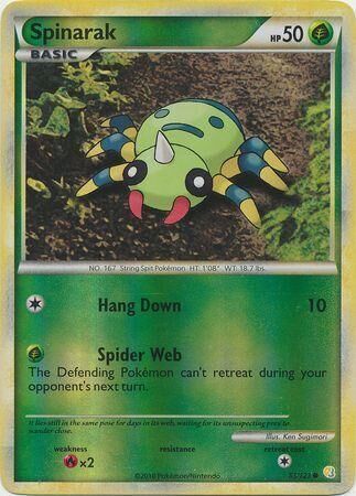 Spinarak - 83/123 - Reverse Holo - EN