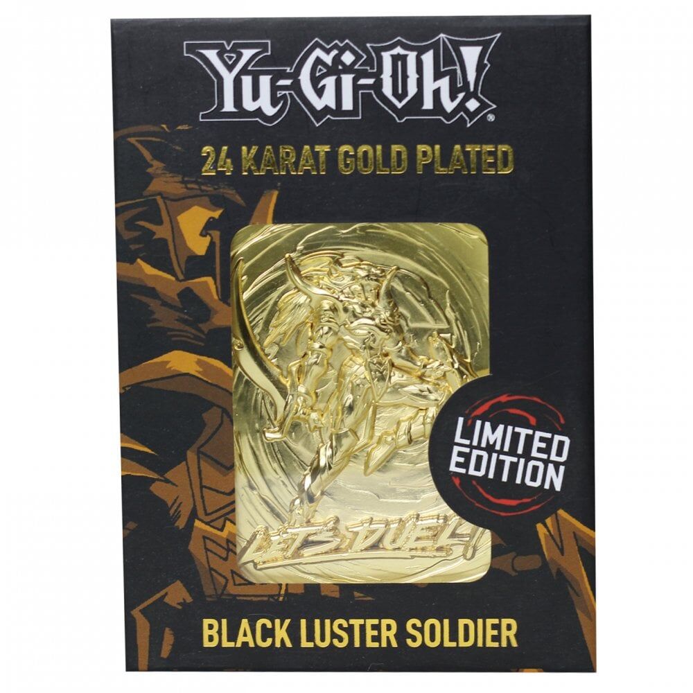 Yu-Gi-Oh! Black Luster Soldier 24k Gold Plated Limited Edition Card