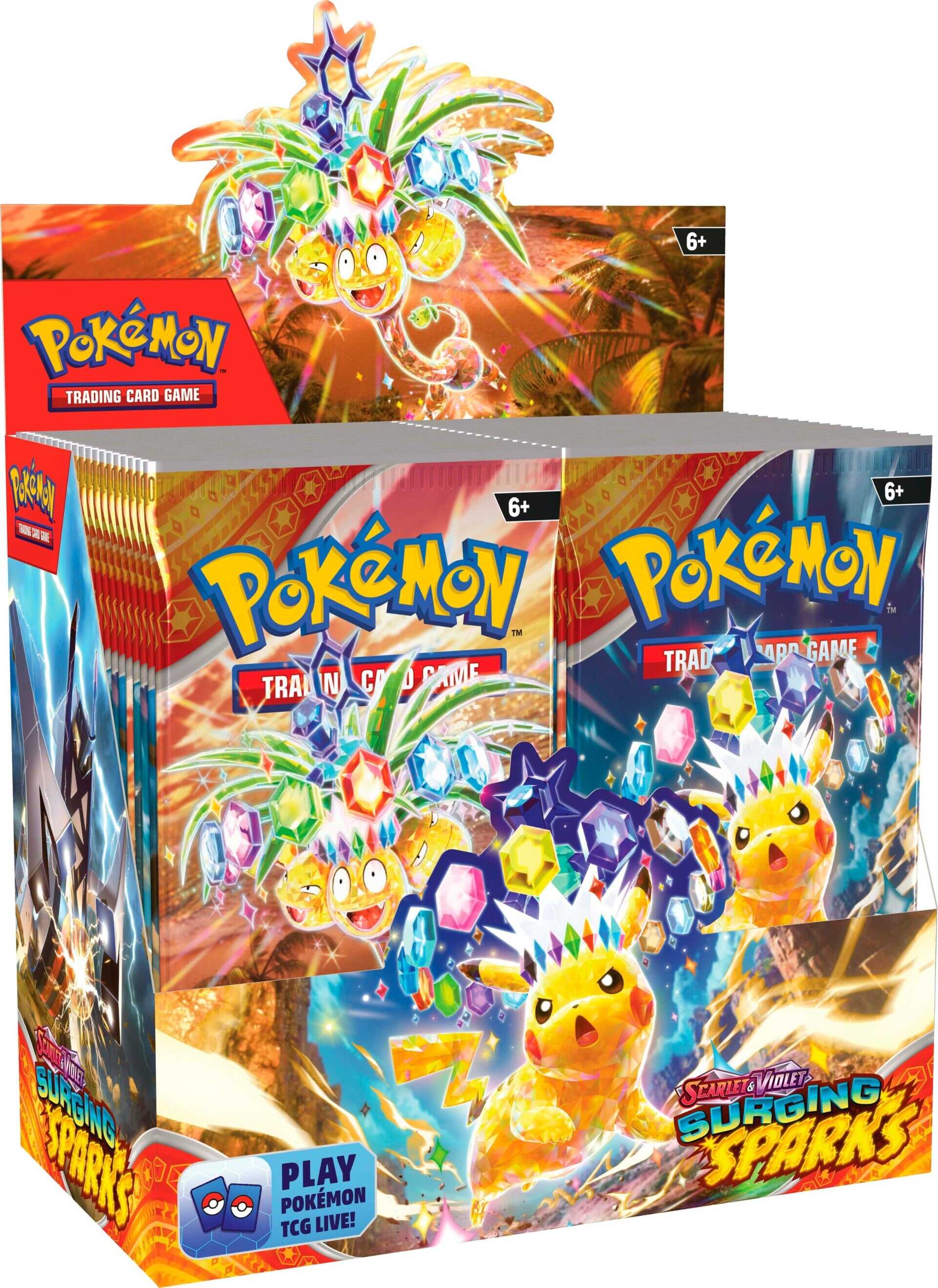 Pokémon TCG: Scarlet & Violet - Surging Sparks Booster Display (36 Packs) - EN