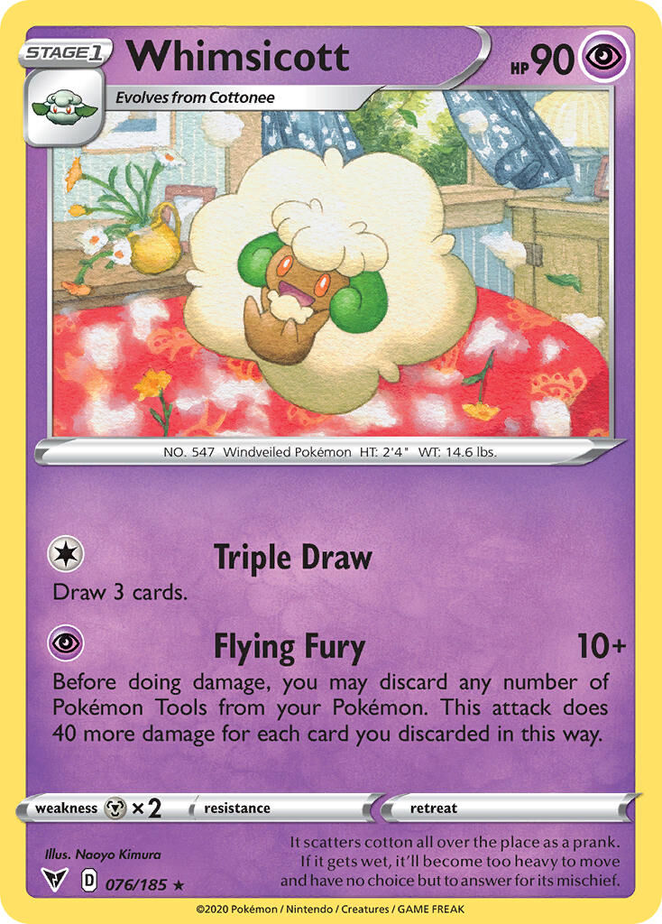 Whimsicott - 076/185 - EN Whimsicott - 076/185 - EN