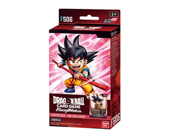 Dragonball Super Card Game - Fusion World FS06 - Starter Deck Son Goku (Mini) - EN Dragonball Super Card Game - Fusion World FS06 - Starter Deck Son Goku (Mini) - EN