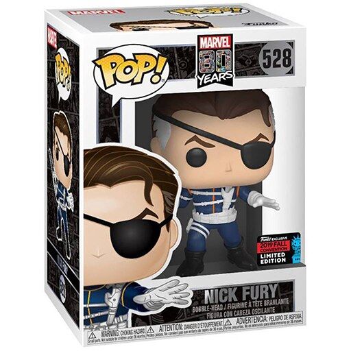 Funko 80th Anniversary POP! Marvel Nick Fury Exclusive Vinyl Figure #528