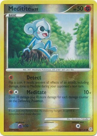 Meditite - 89/130 - Reverse Holo - EN