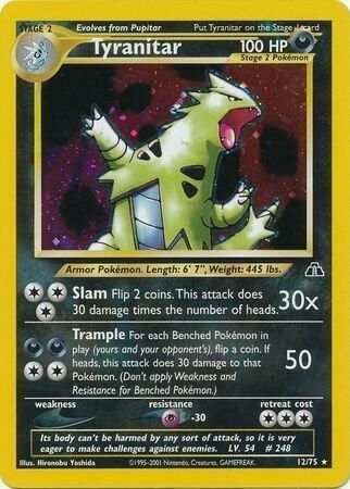 Tyranitar - 12/75 - Unlimited - EN
