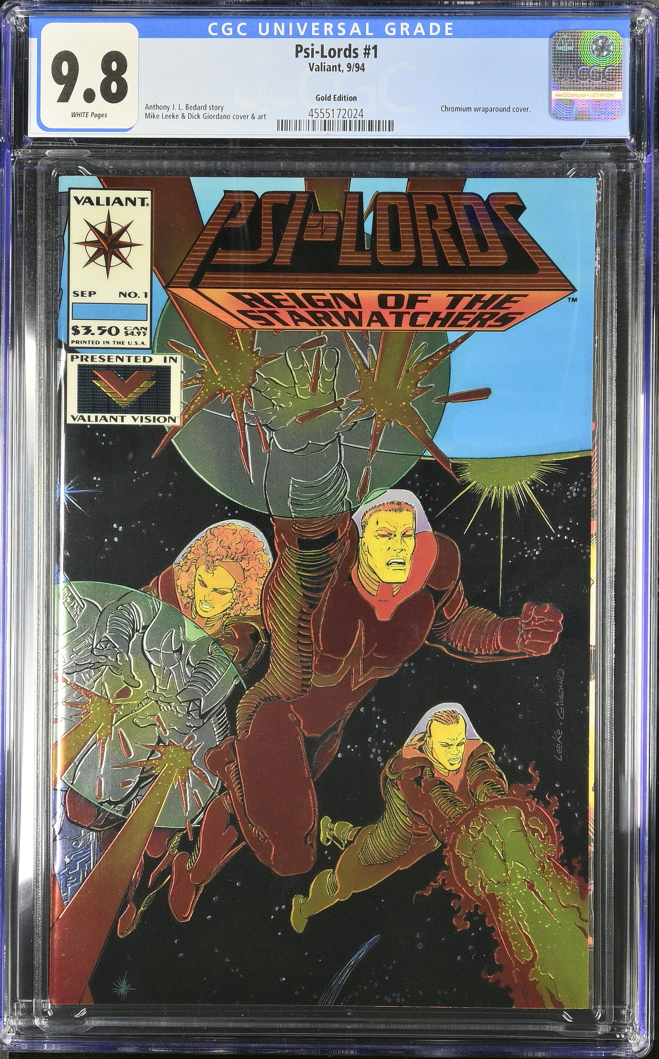 Psi-Lords #1 CGC 9.8 Top Pop! Psi-Lords #1 CGC 9.8 Top Pop!