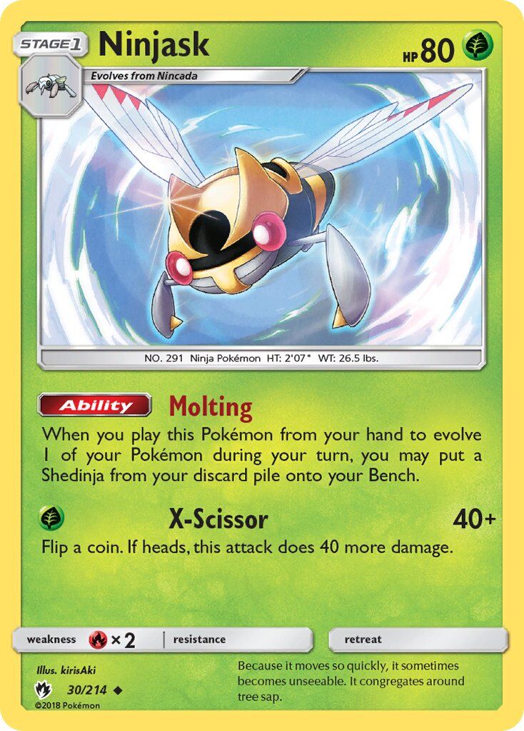 Ninjask - 30/214 - EN Ninjask - 30/214 - EN