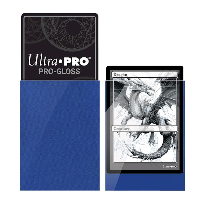 Blue Deck Protector Standard (100) NEW SIZE