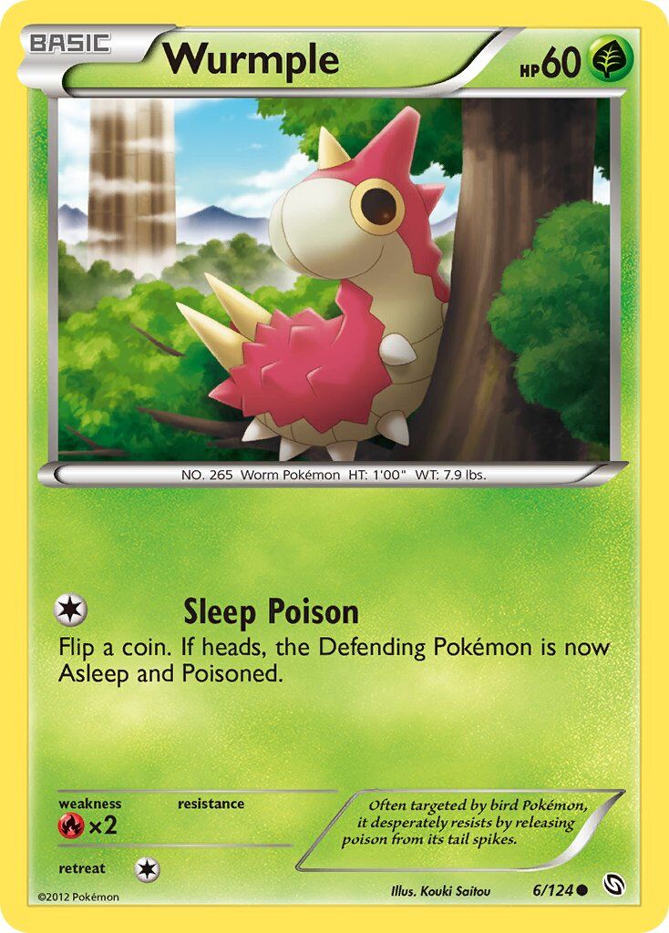 Wurmple - 6/124 - EN Wurmple - 6/124 - EN