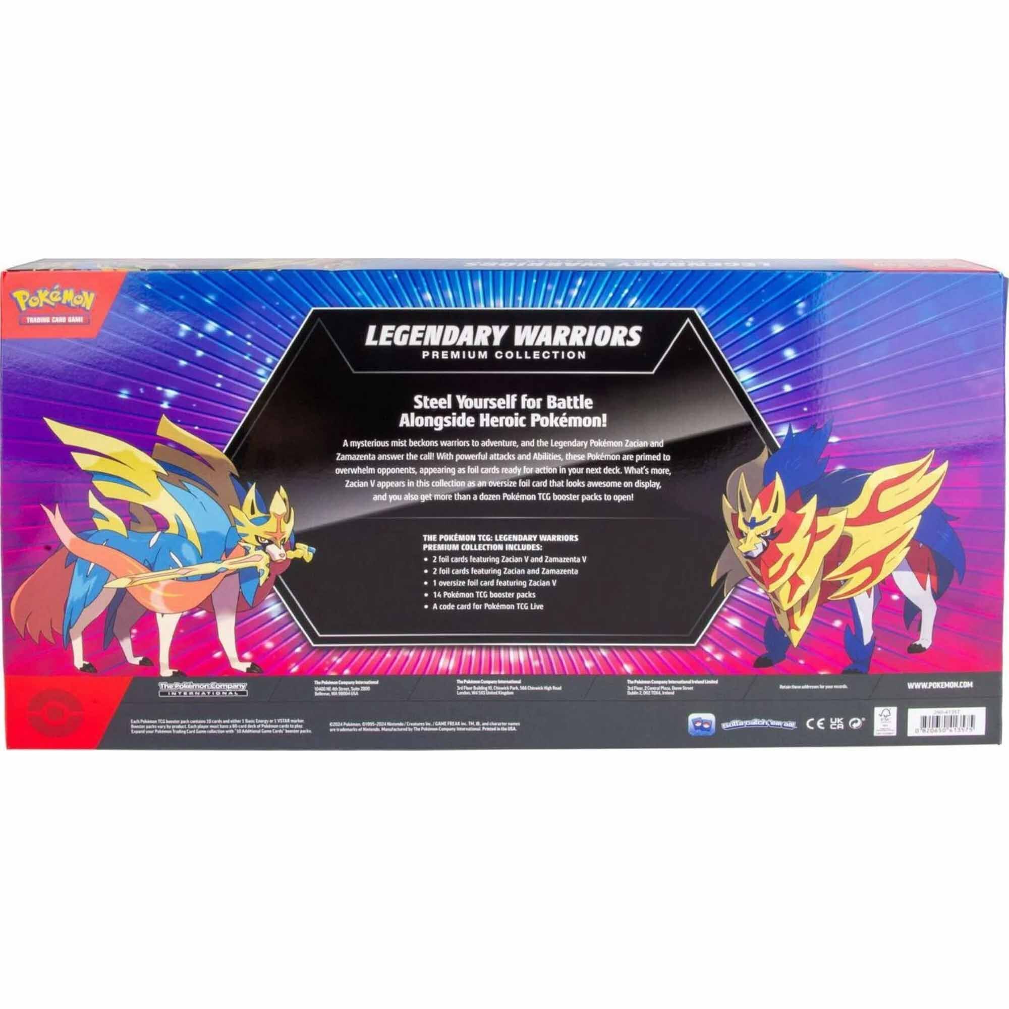 Pokémon TCG: Legendary Warriors Premium Collection Box - EN 