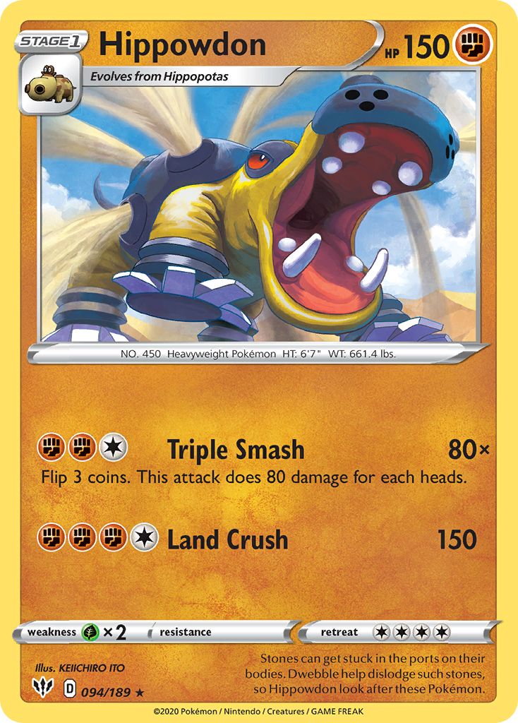 Hippowdon - 094/189 - EN