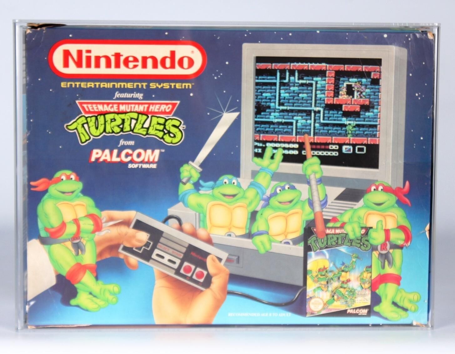 Super Nintendo System [Teenage Mutant Hero Turtles Bundle] - SNES - DE