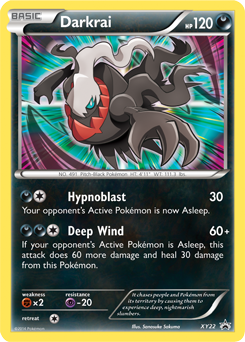 darkrai-xy22-pokemon-tcg-near-mint Darkrai - XY22 - Pokémon TCG - Near Mint