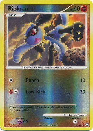 Riolu - 117/146 - Reverse Holo - EN