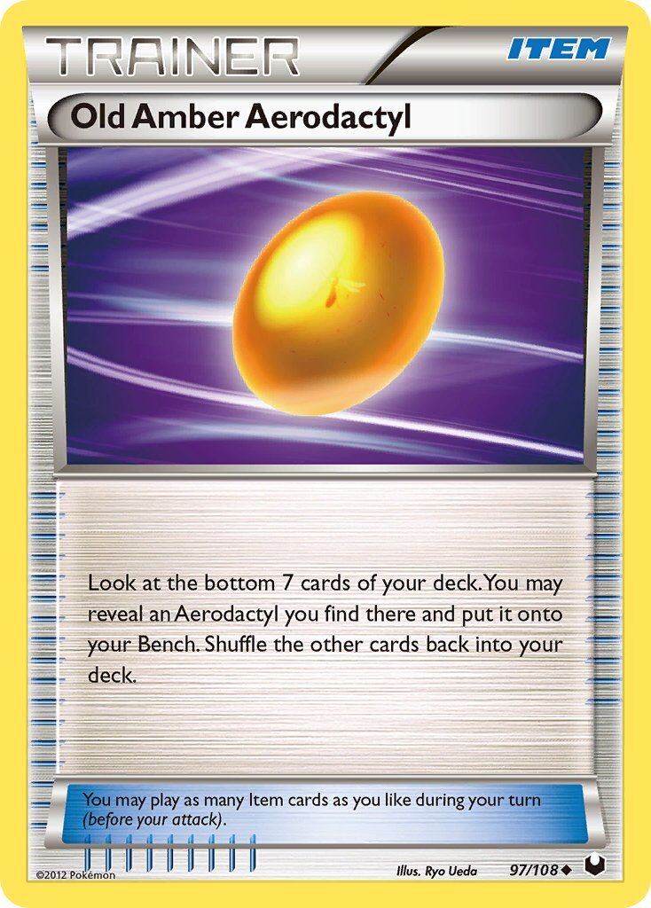 Old Amber Aerodactyl - 97/108 - EN