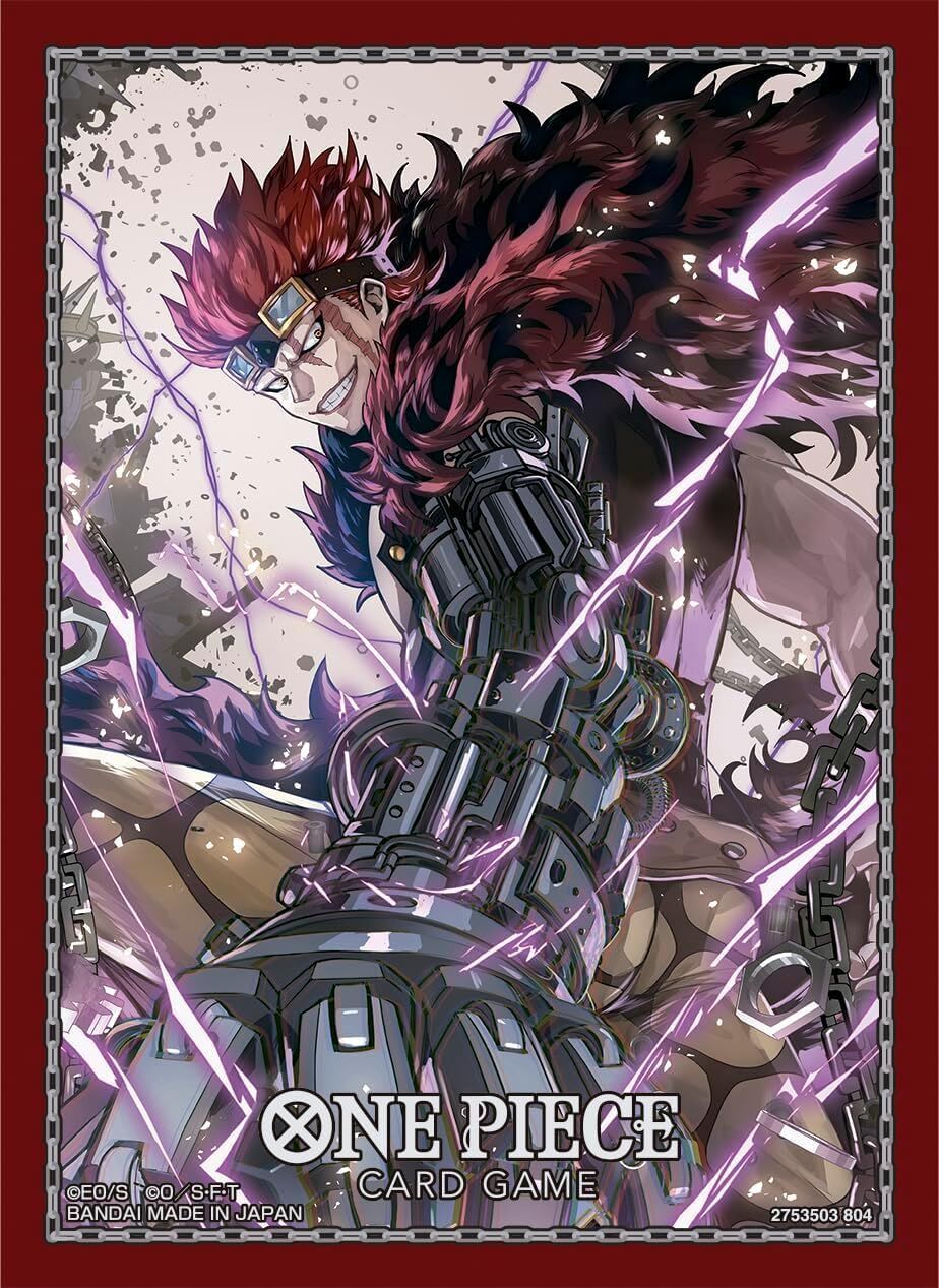 One Piece Card Game - Eustass Captain Kid Official Sleeves Set No. 9 (70 Sleeves) One Piece Card Game - Eustass Captain Kid Official Sleeves Set No. 9 (70 Sleeves)