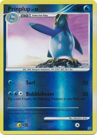 Prinplup - 59/127 - Reverse Holo - EN