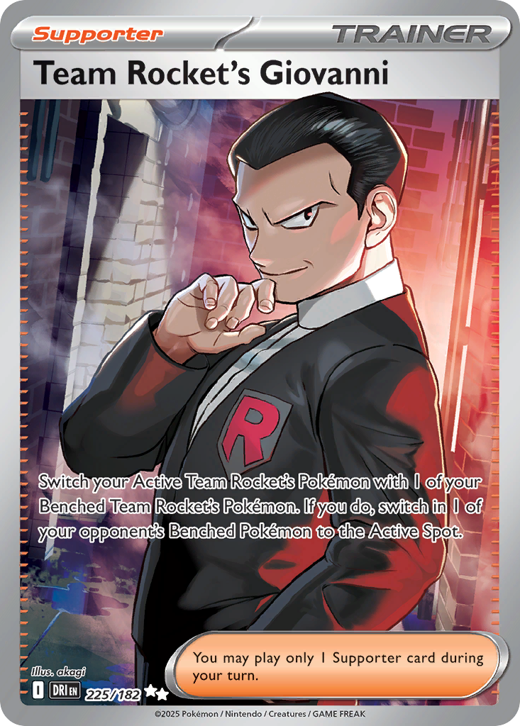 Team Rocket’s Giovanni - 225/182 - EN Team Rocket’s Giovanni - 225/182 - EN