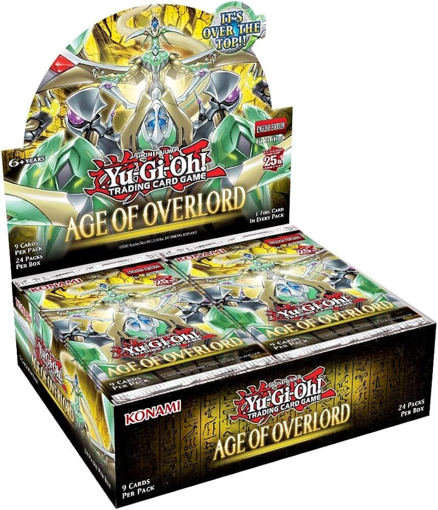Age Of Overlord Display 25th Anniversary - 1. Auflage - Yu-Gi-Oh! - EN