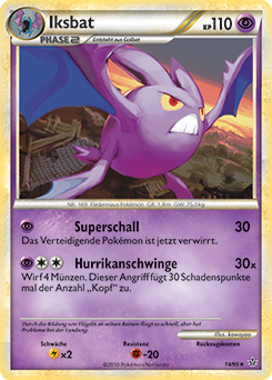 Iksbat - 14/95 - Reverse Holo - Pokémon TCG - Near Mint