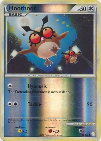 Hoothoot - 66/123 - Reverse Holo - EN