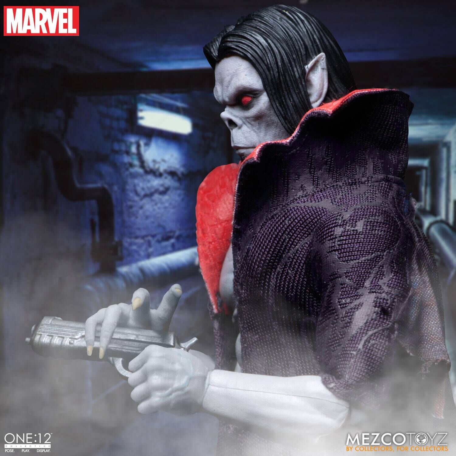 Marvel Universe Actionfigur mit Leuchtfunktion 1/12 Morbius 17 cm