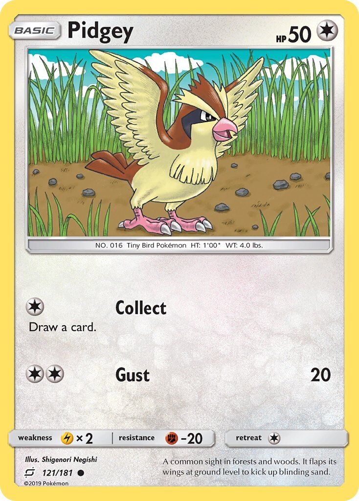 Pidgey - 121/181 - EN Pidgey - 121/181 - EN