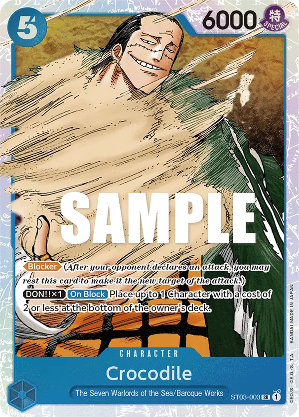 Crocodile - ST03-003 Crocodile - ST03-003