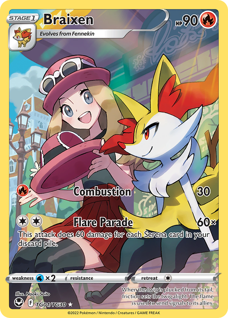 Braixen - TG01/TG30 - EN Braixen - TG01/TG30 - EN