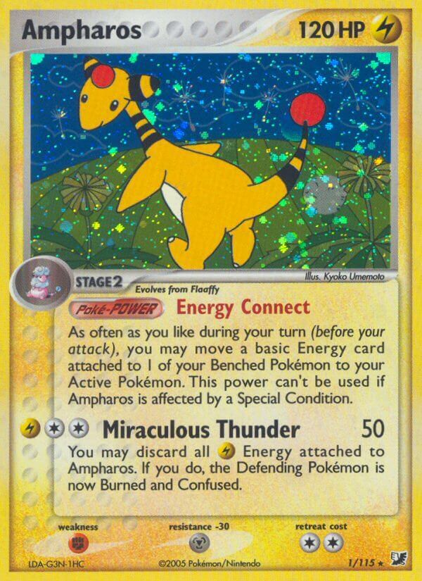 Ampharos - 1/115 - EN Ampharos - 1/115 - EN