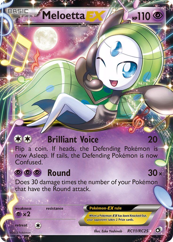 Meloetta-EX - RC11/RC25 - EN Meloetta-EX - RC11/RC25 - EN